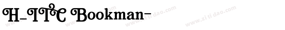 H_ITC Bookman字体转换